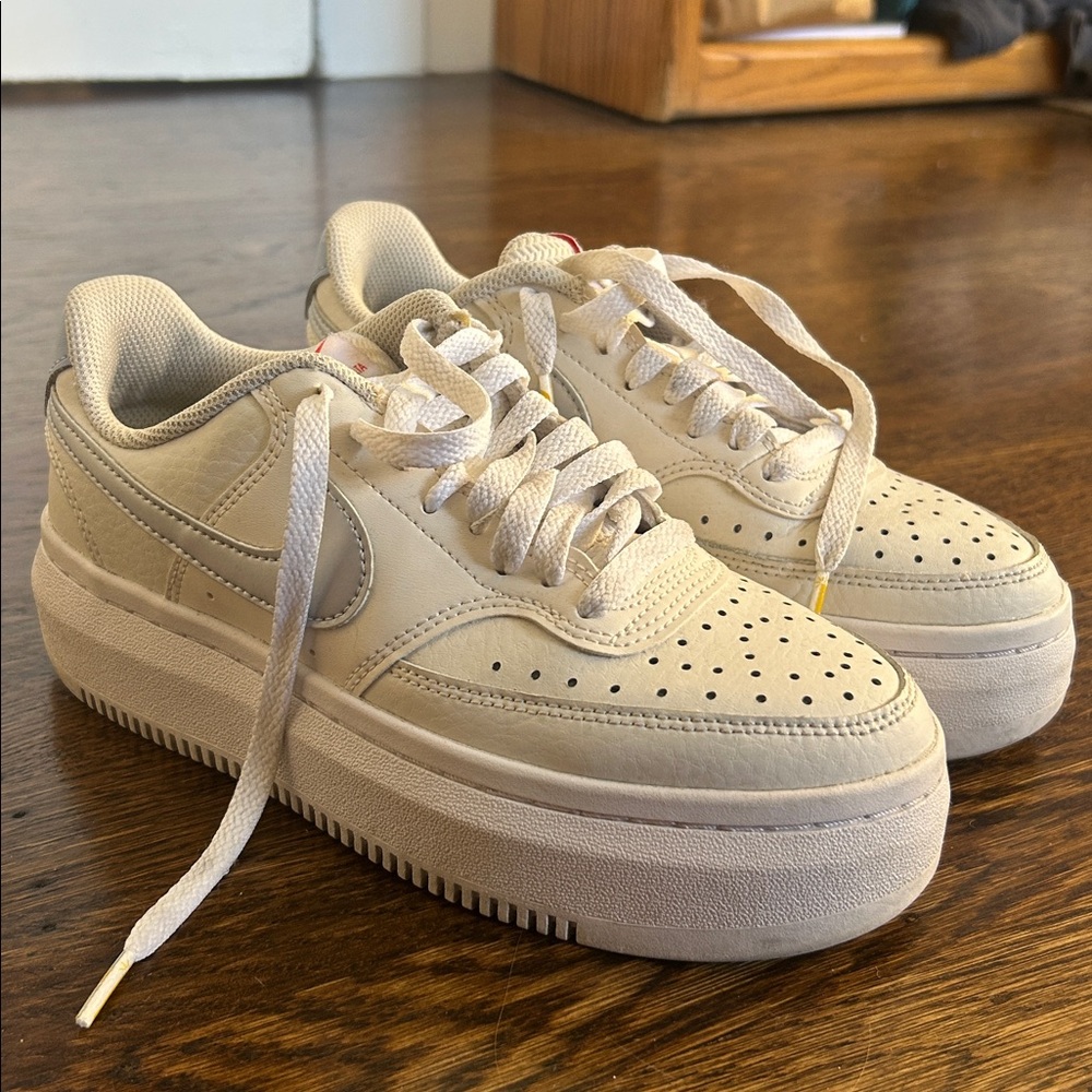 NIKE court vision alta phantom grey blue - Picture 5 of 7